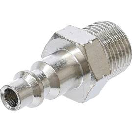 Raccord Rapide à Air Comprimé 10 mm (3/8 ) - Filetage Mâle - Connexion Fiable et Rapide - BGS