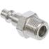 Raccord Rapide à Air Comprimé 10 mm (3/8 ) - Filetage Mâle - Connexion Fiable et Rapide - BGS