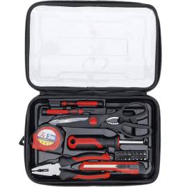 Jeu d Outils 23 pcs - Ensemble Complet pour Bricolage - Polyvalent et Pratique, Acier, Pro - D-Work