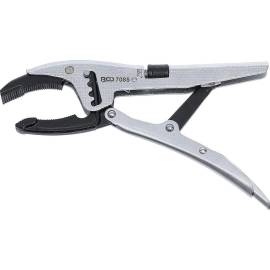 Pince-étau 250 mm - Réglage rapide quadruple, Mâchoire inférieure cintrée - Précision et Confort d utilisation - BGS
