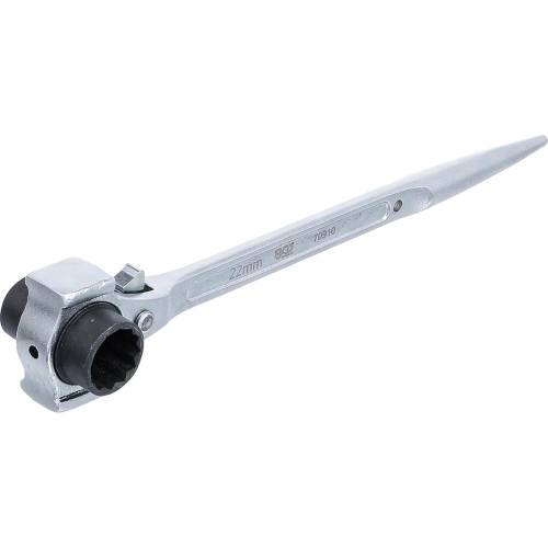 Cliquet de Monteur 3-en-1 19 x 22 mm - Acier, Polyvalent et Pratique, Pro - D-Work