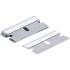 Lames de Grattoir de Rechange - 5 pcs, Acier - Compatible Art. 70911 - Précision et Durabilité - D-Work