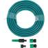 Tuyau d Arrosage 15 m 1/2 - PVC, avec Pulvérisateur et Raccord d Accouplement - Pratique et Résistant - BGS