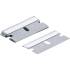 Lames de Grattoir de Rechange - 5 pcs, Acier - Compatible Art. 70911 - Précision et Durabilité - D-Work