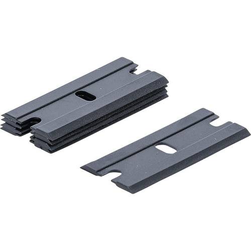 Lames de Grattoir de Rechange - 5 pcs, Plastique - Compatible Art. 70912 - Pratiques et Durables - D-Work
