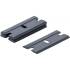 Lames de Grattoir de Rechange - 5 Pièces, Plastique - Compatible Art. 70912 - Pratiques et Durables - BGS