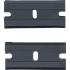 Lames de Grattoir de Rechange - 5 Pièces, Plastique - Compatible Art. 70912 - Pratiques et Durables - BGS