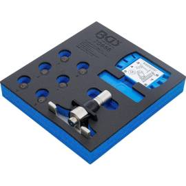 Insert de Servante d Atelier 1/6 - Outil de Réglage Tension Courroie Crantée et Jeu de Mesure - Précision et Fiabilité - BGS