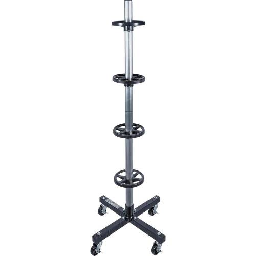 Support de Jantes Mobile - 16,1 x 10,5 x 59,1 cm - Acier Robuste - Rangement Pratique et Mobile - D-Work