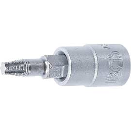 Douille à Embouts Extracteurs de Vis 6,3 mm (1/4 ) - Pour Profil T Torx Défectueux T20 - Extraction Facile et Précise - BGS