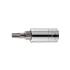 Douille à Embouts Extracteurs de Vis 6,3 mm (1/4 ) - Pour Profil T Torx Défectueux T20 - Extraction Facile et Précise - BGS