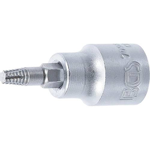 Douille à Embouts Extracteurs de Vis 10 mm (3/8 ) - Pour Profil T Torx Défectueux T25 - Extraction Facile et Précise - BGS