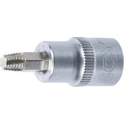 Douille à Embouts Extracteurs de Vis 10 mm (3/8 ) - Pour Profil T Torx Défectueux T30 - Extraction Facile et Précise - BGS