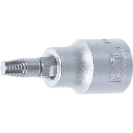 Douille à Embouts Extracteurs de Vis 10 mm (3/8) - Pour Profil T Torx Défectueux T27 - Extraction Facile et Précise - D-Work