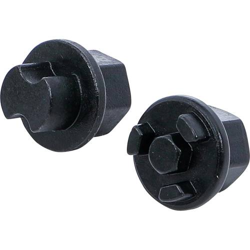 Jeu de Clés pour Bouchons de Vidange d’Huile 2 pièces - Compatible DAF, MAN, Volvo, Scania, Neoplan - Précision et Durabil - BGS