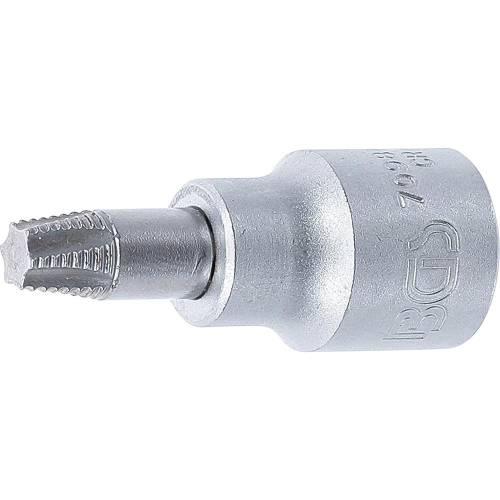 Douille à Embouts Extracteurs de Vis 10 mm (3/8) - Pour Profil T Torx Défectueux T40 - Extraction Facile et Précise - D-Work