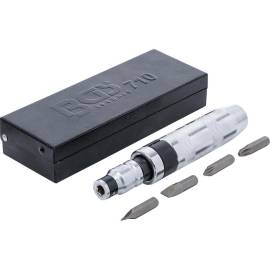Tournevis Impact avec Embouts 5 pcs - Acier, Résistants et Polyvalents, Pro - D-Work