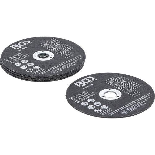 Jeu de 5 Disques à Couper D.75 x 1,0 x 10 mm - Acier Inoxydable - Coupe Précise et Durable, Pro - D-Work