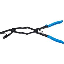 Pince pour Colliers de Serrage à Double Articulation 0-50 mm - 430 mm, Coudée - Précision et Confort d Utilisation - BGS