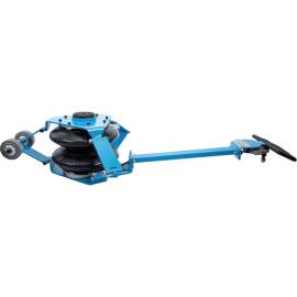 Cric à Soufflet Pneumatique Mobile - Maxi 410 mm, 2000 kg - Robuste et Pratique pour Levage Facile - D-Work