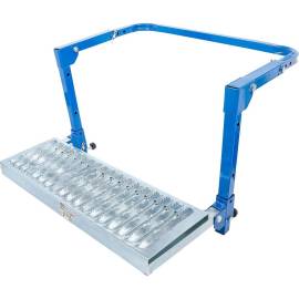 Marchepied de Pneu Réglable pour Fourgonnettes et Véhicules 4 x 4 - 27,9 x 8,5 x 57,3 cm - Robuste et Pratique - D-Work