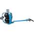 Cric à Soufflet Pneumatique Mobile - Maxi 410 mm, 2000 kg - Robuste et Pratique pour Levage Facile - BGS