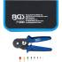 Pince à Sertir pour Cosses Conducteurs 0,25-10 mm - Assortiment Cosses 0,5-10 mm - Précision et Polyvalence - BGS