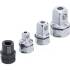 Clé Annulaire à Cliquet avec Jeu d'Adaptateurs 6 pcs 8-19 mm - Acier Résistant - Polyvalence et Praticité - D-Work