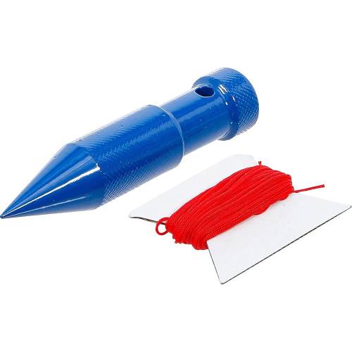 Jeu de Fil à Plomb 200 g - Cordon 6 m - Précision et Maniabilité - D-Work