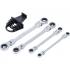 Double Clé Annulaire à Cliquet Pliable E14 x E18 - Têtes Polygonales Profil E - Précision et Maniabilité - BGS