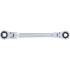 Double Clé Annulaire à Cliquet Pliable E14 x E18 - Têtes Polygonales Profil E - Précision et Maniabilité - BGS