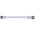 Double Clé Annulaire à Cliquet Pliable E6 x E8 - Têtes Polygonales Profil E - Précision et Maniabilité - BGS