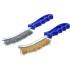 Jeu de Brosses à Fils 2 pièces 260 mm - Acier et Laiton - Nettoyage Efficace et Durable - BGS