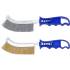 Jeu de Brosses à Fils 2 pcs 260 mm - Acier et Laiton - Nettoyage Efficace et Durable - D-Work
