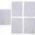 Jeu de Rubans de Masquage 4 x 5 m - HDPE Transparent - Polyvalent et Pratique, 5 pcs - D-Work