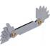Porte-Filières pour Filieres - 8,3 x 4,4 x 10,4 cm - Acier Robuste - Maintien Fiable et Précis - D-Work