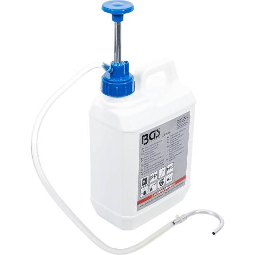 Pompe de Transfert Multifonctions 2L - Plastique, Compacte et Légère - Transfert Facile de Liquides - BGS