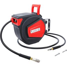 Enrouleur Air Mural Automatique 12 m + 2 m - Robuste et Pratique - - BGS