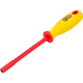 Tournevis VDE à Douilles Six Pans 4 mm - Tige 125 mm - Isolation Sécurisée et Précision - BGS