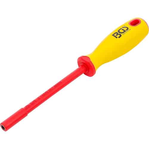 Tournevis VDE à Douilles Six Pans 4 mm - Tige 125 mm - Isolation Sécurisée et Précision - BGS