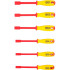 Jeu de Tournevis VDE à Douilles Six Pans 5,5-12 mm - 6 Pièces - Isolation et Sécurité Électrique - BGS