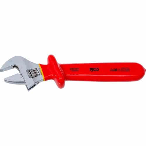 Clé à Molette VDE - Max. 34 mm - Isolation Électrique Sécurisée - BGS