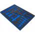 Insert de Servante d’Atelier 3/3 Vide - Dimensions 40,7x3,5x56,6 cm - Compatible Art. 70218 - Organisation Optimale - BGS