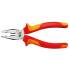 Pince Universelle VDE 180 mm - Acier, Isolation VDE - Sécurité et Polyvalence - BGS