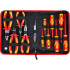 Jeu de Pinces et Tournevis d'Électricien VDE 12 pcs - Isolation Sécurisée, Acier, Pro, 1000 V - D-Work