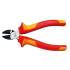 Pince Coupante VDE 160 mm - Isolation Sécurisée, Précision et Durabilité, Acier, Pro, 1000 V - D-Work