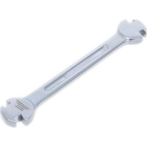 Clé de Serrage pour Rayon Cycle - 19,7 cm x 4,8 cm x 1,8 cm - Acier, Poignée Ergonomique - Réglage Précis et Durable - BGS