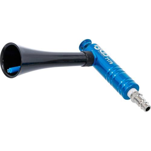 Turbosoufflette d'Air Comprimé - 15,5 x 5,1 x 19,6 cm - Aluminium, Poignée Ergonomique - Nettoyage Précis et Puissant - D-Work