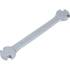 Clé de Serrage pour Rayon Cycle - 19,7 cm x 4,8 cm x 1,8 cm - Acier, Poignée Ergonomique - Réglage Précis et Durable - BGS