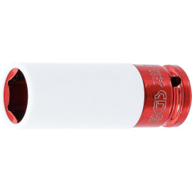 Douille à Choc 12,5 mm (1/2) 21 mm - Protection Intégrée - Résistante et Sécurisée, Acier - D-Work